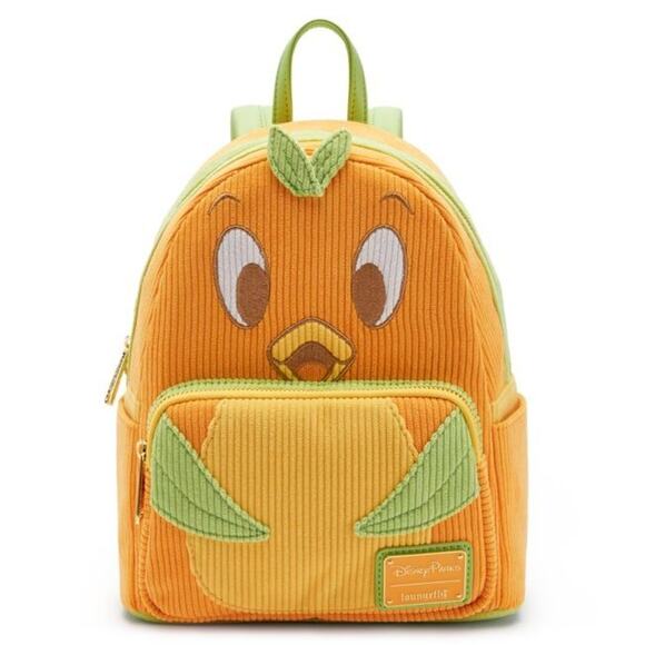 Disney Parks Loungefly Orange Bird Corduroy Backpack NEW main image 5